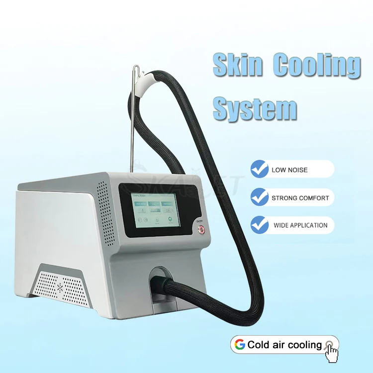 

Portable Laser Treatment Skin Cooler Reduce The Pain Air Cooling Devices -20C Cryo Cold Skin Cooling Machine