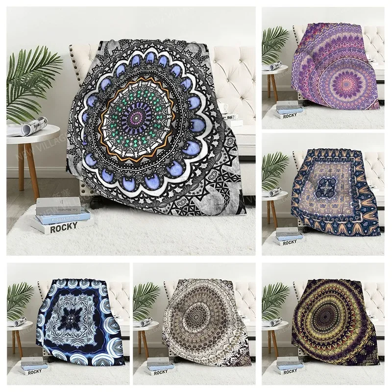 Теплое плед одеяло флис