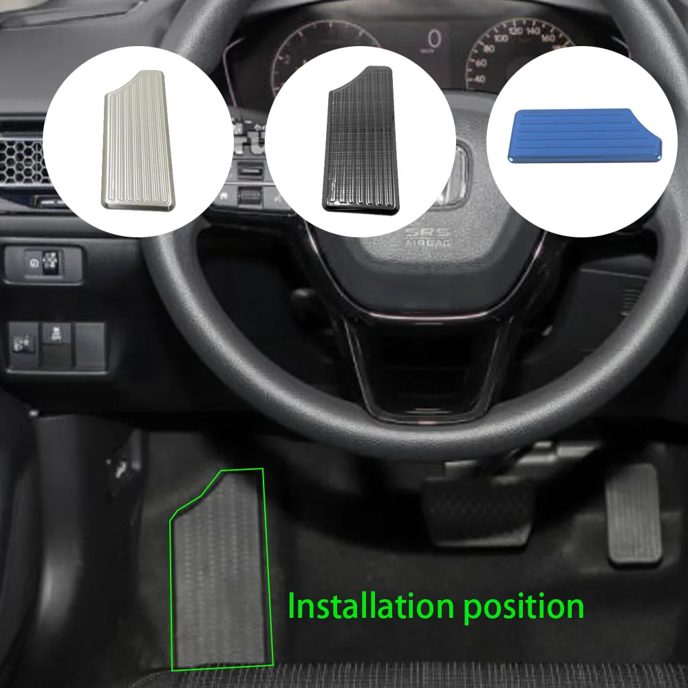 

1 шт., накладки на педали для Honda Civic 11 поколения 2022 2023 2024