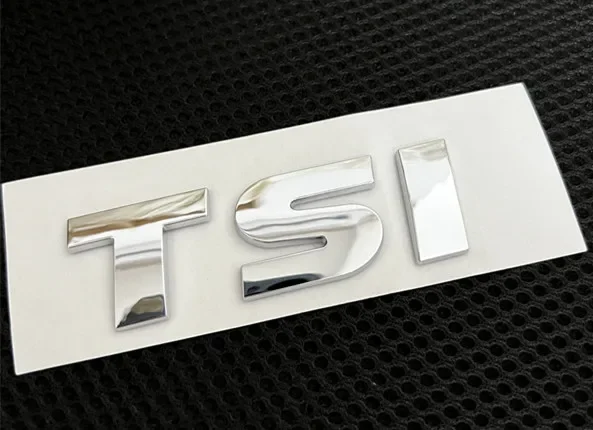 

1 шт. 3D ABS V6 V8 TDI TSI Автомобильная буква Задняя эмблема значок наклейка Стайлинг