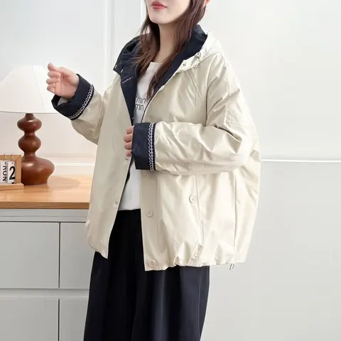 Женские стеганые парки XXL  из полиэстера