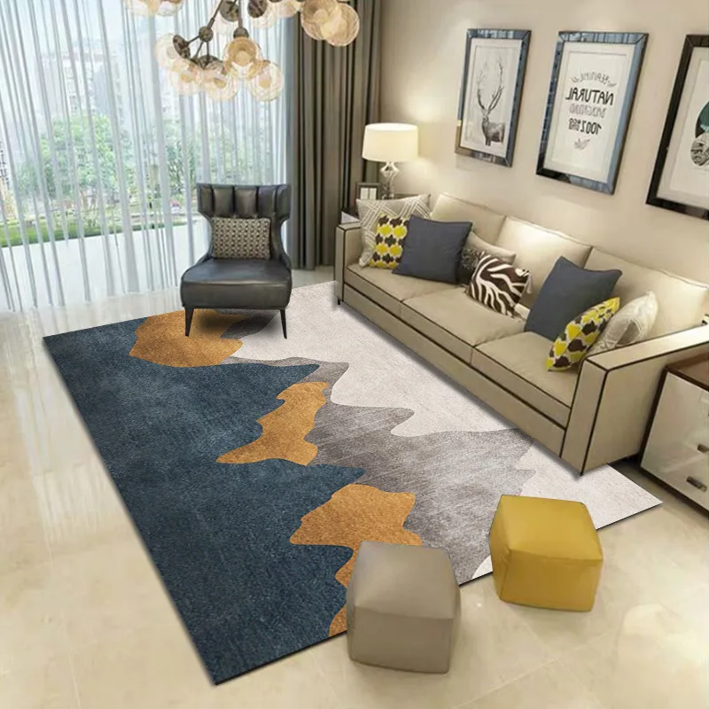 

Mountain Modern Style Carpets for Home Living Room Decoration Rugs Bedroom Decor Carpet Sofa Coffee Table Mat Non-slip Area Rug