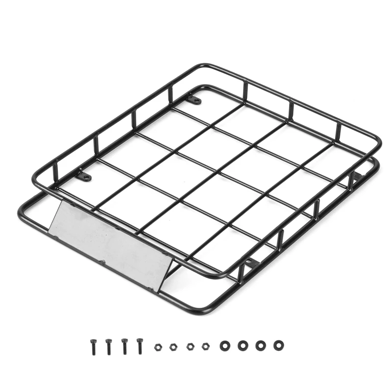 

190X147mm Metal Roof Rack Camel Cup Luggage Tray For 1/10 RC Crawler Car Axial SCX10 Traxxas TRX4 RC4WD D90 Parts