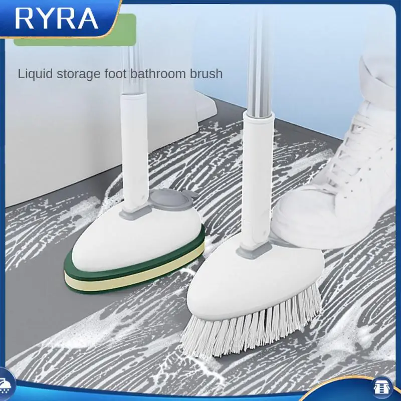 

Floor Brush Multifunctional Rotatable Tile Sewing Brush Rotating Toilet Brush Household Cleaning Tools Sponge Brush Hard Brush