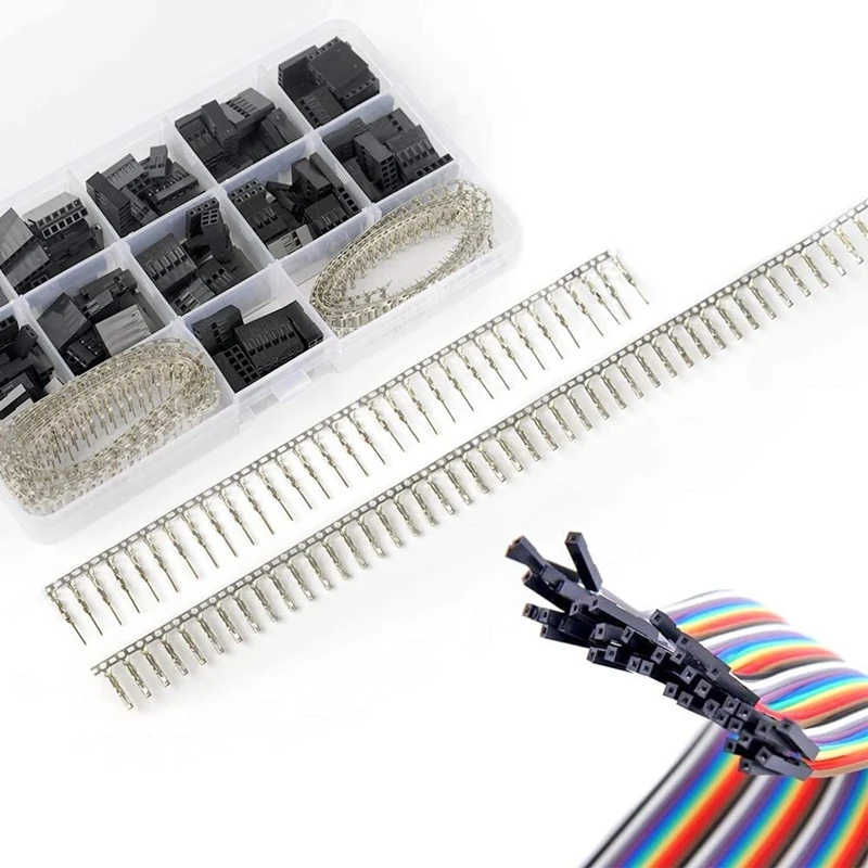 620 шт. 2 54 мм перемычка для кабеля Dupont 1X1P-2X6P