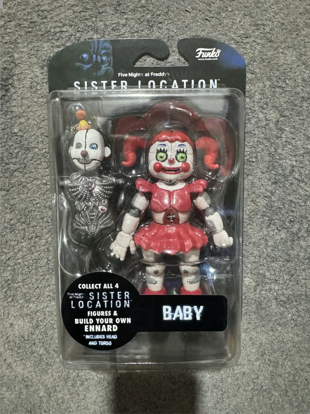 Фото Funko POP Новые фигурки сестры FNAF Funtime Freddy Foxy Ballora 5-дюймовая фигурка №2
