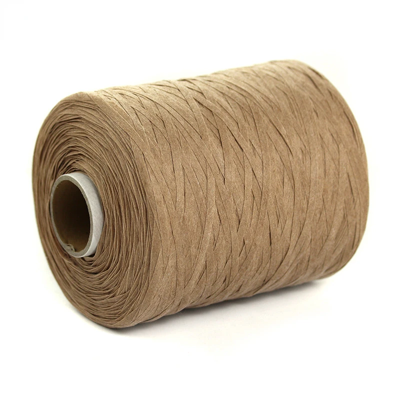 

Raffia Yarn Handknitting Ribbon for Gift Wrapping Packing Paper Twine RibbonCraft Ribbon for Crochet Bag Hat 150grams/750meters