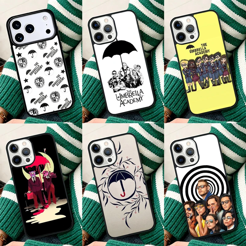 Фото Противоударный чехол для телефона The Umbrella Academy для iPhone 17 Air 16e 15 11 12 14 13 Pro Max №1
