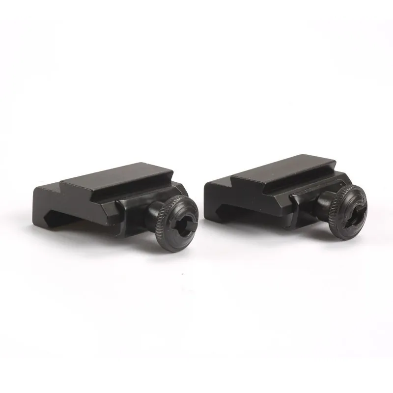 

2Pcs Hunting Scope Mount 20mm to 11mm Base Adapter Weaver Picatinny Rail to Dovetail Base Adapter Caza Hunting Gun Accessories
