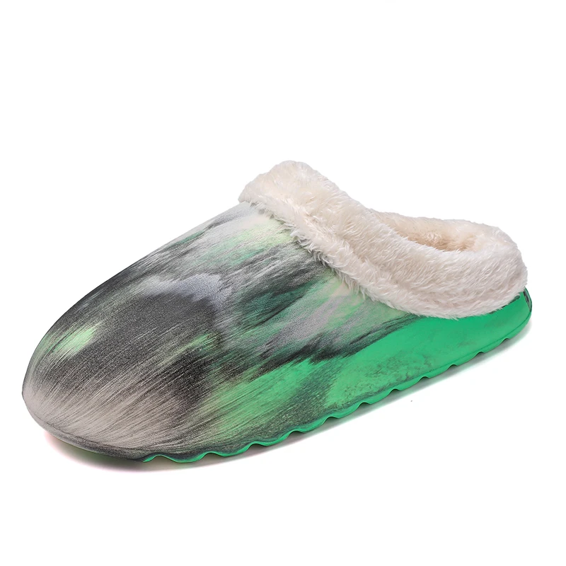 

Зимние домашние тапочки OLOMLB, большие размеры, хлопковые тапочки для пар, легкие хлопковые Модные мужские и женские зимние