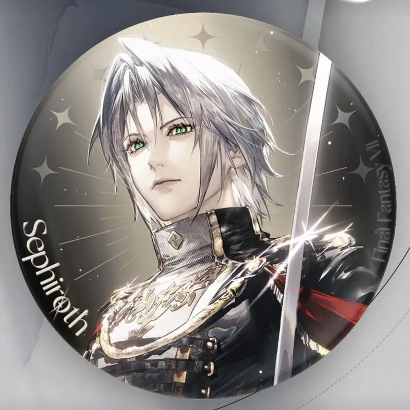 Ff7 ultifantasy 7 Sephiroth Game периферийные устройства креативный дизайн значки 58 мм