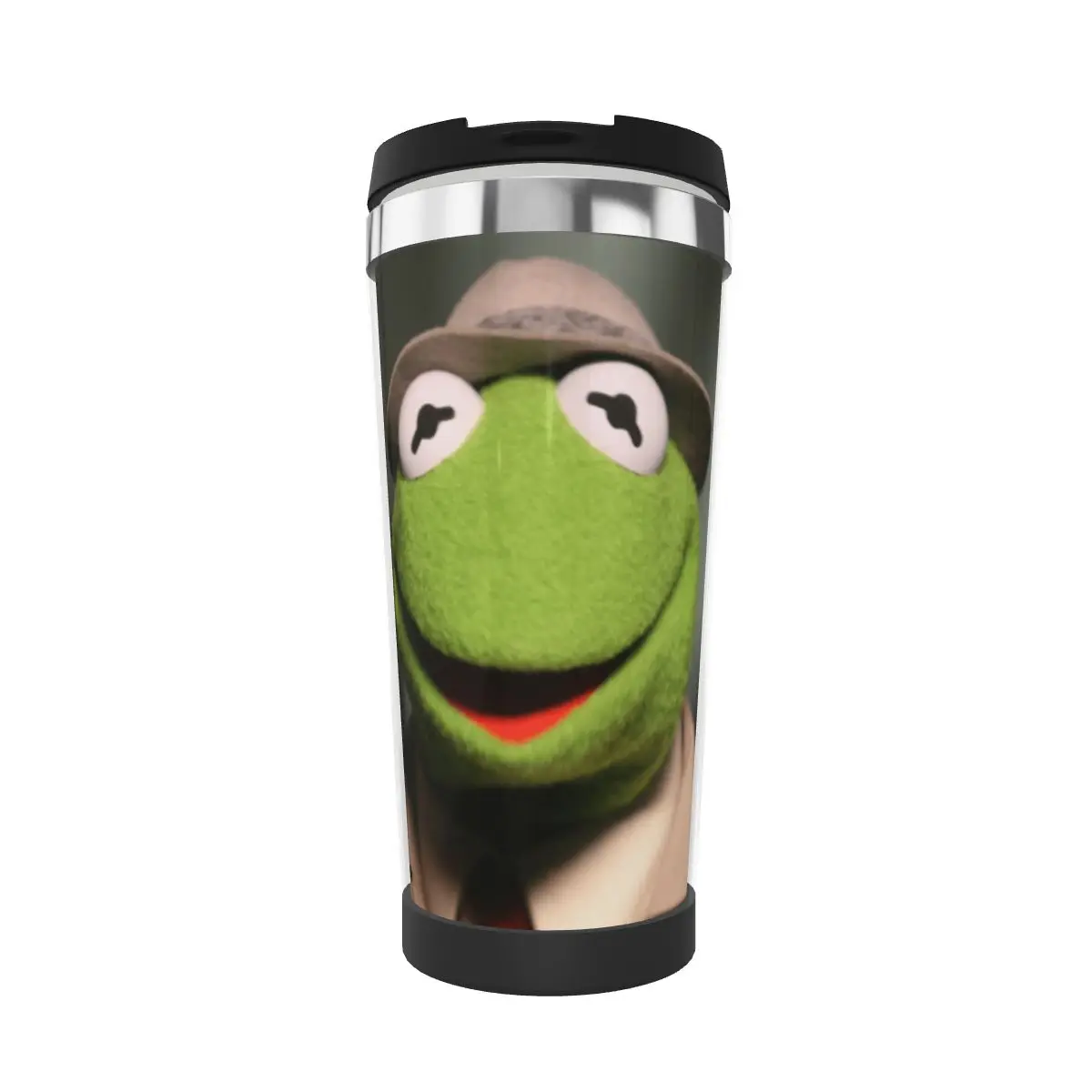 

Double Insulated Water Cup Kermit News 2 Graphic Heat Insulation milk cups Thermos bottle Mug Geek