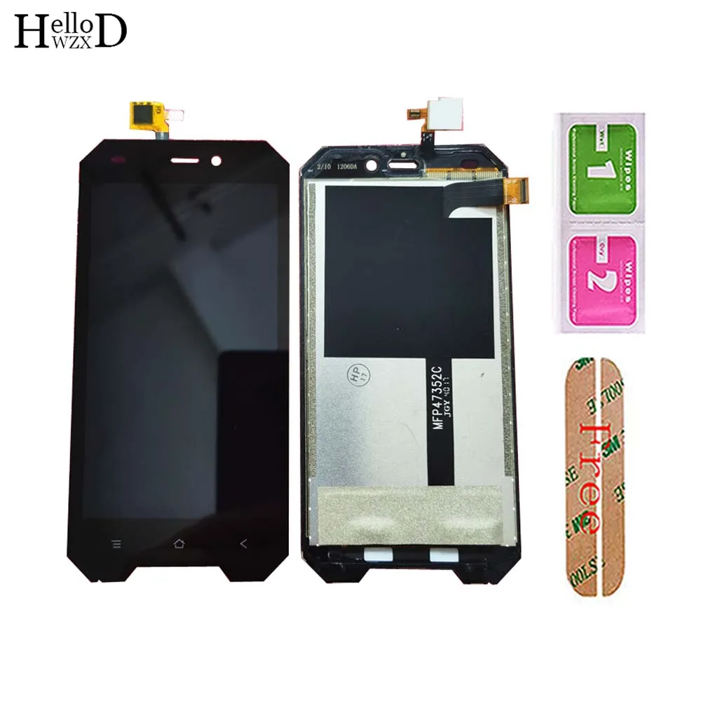 

4.7" Mobile LCD For Blackview BV4000 LCD Display Touch Screen Sensor Digitizer Assembly Repair BV4000 Pro Phone + Frame Tools