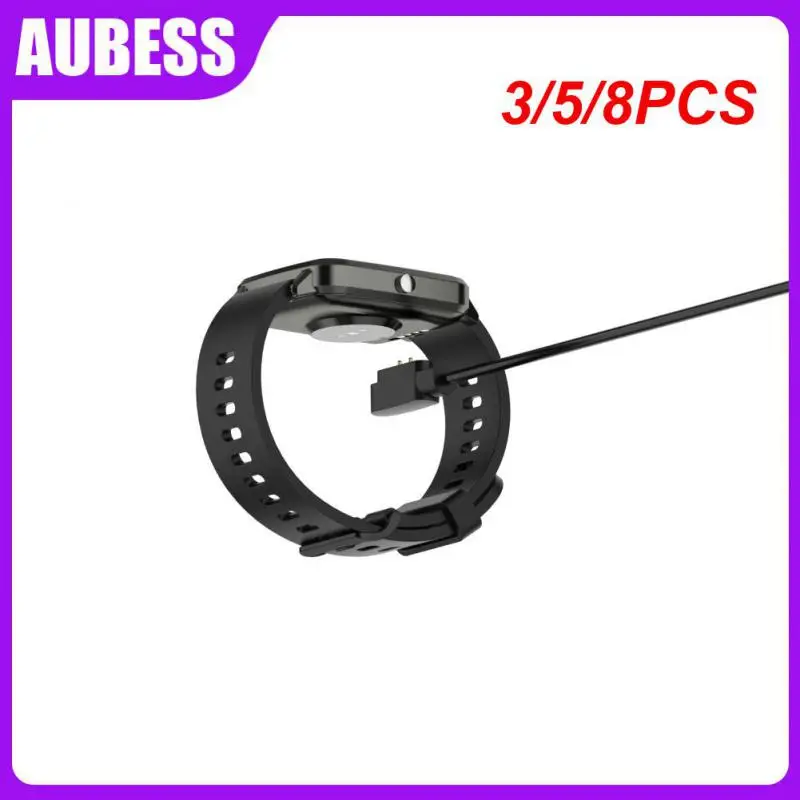 

3/5/8PCS Fast Charging Cable For Smart Watch Charging Line For Realme Watch3 Mart Watch Magnetic Charger Watch Accessories