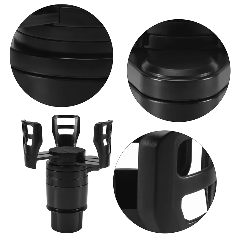 2 в 1 многофункциональный автомобильный держатель для чашек с поворотом на 360 °