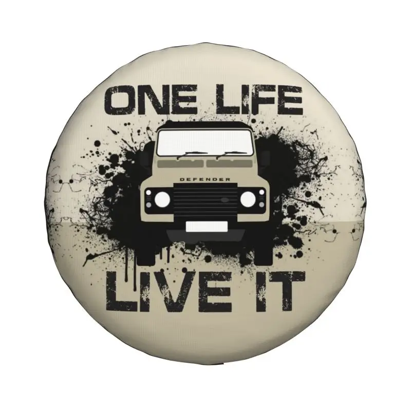Чехол на колесо для Mitsubishi Pajero Jeep RV SUV 4WD 4x4 14 дюймов 15 16 17
