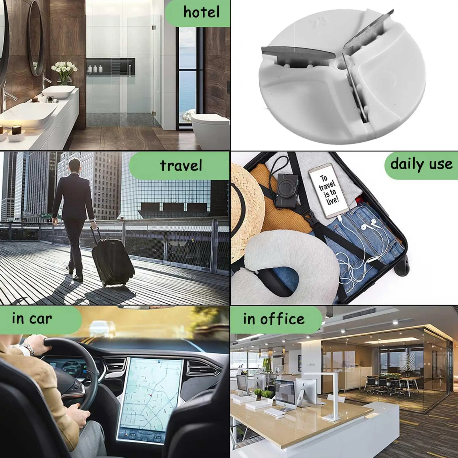 

5.4cm Mini Electric Shaver Pocket Size Waterproof Razor Cutter Washable Replacement 3/6 Portable Heads Shaver Blade 40dB I4J8