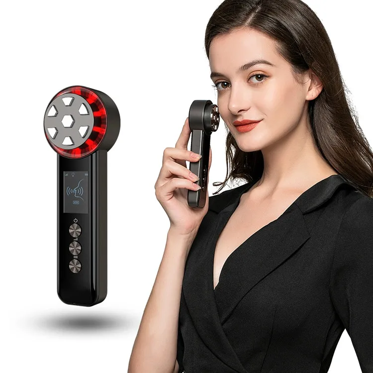 

Home Use Facial LED Photon Wrinkle Removal Ems Micro-Current Skin Tightening Lifting Massage Machine