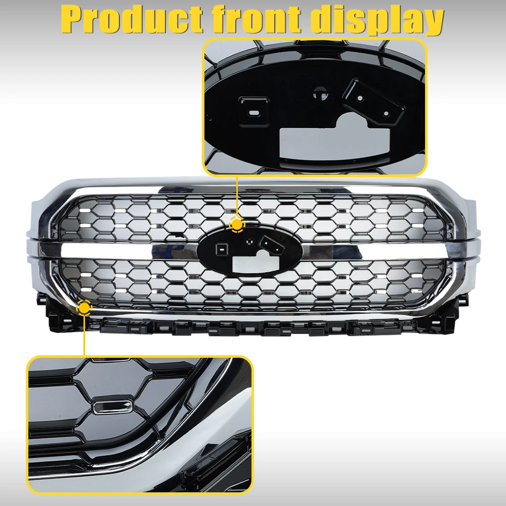 Решетка для переднего бампера Ford F150 2021 2022 2023