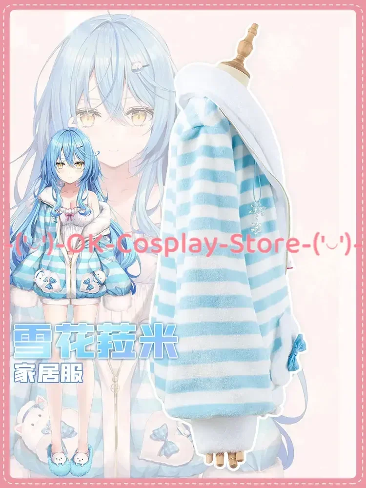 Юкихана Lamy Косплей Костюм Vtuber милая кожа костюм пальто Топ юбки Хэллоуин