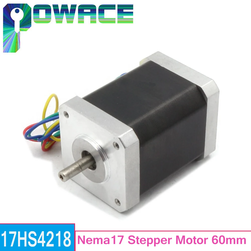 

POWACE Шаговый двигатель Nema17 17HS4218