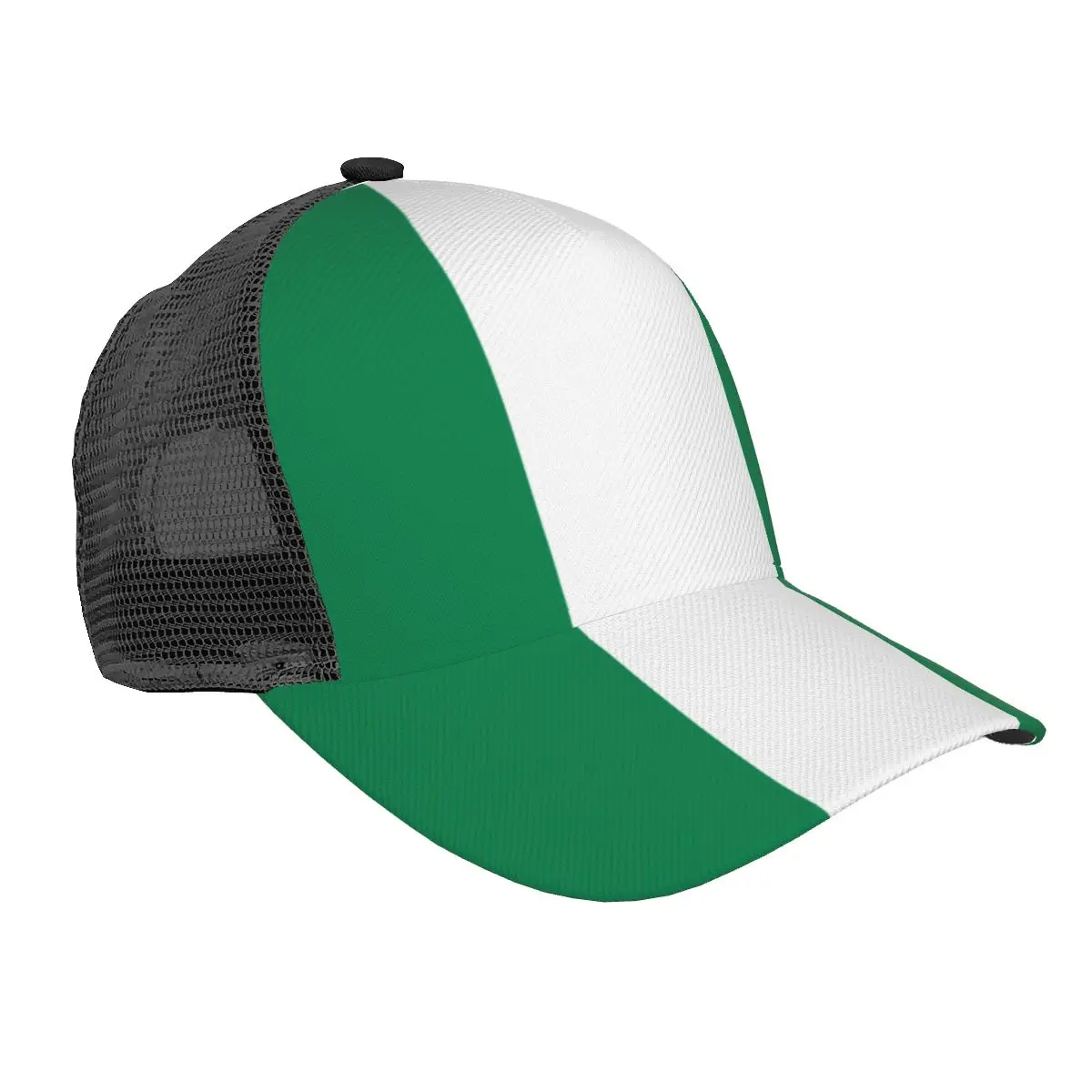 

Unisex Cap Casual Mesh Baseball Cap Flag Of Nigeria Adjustable Snapback Hat For Hip Hop Trucker Cap