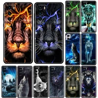the wolf lion cat animals silicone phone case for huawei p30 p40 p20 p10 lite p50 pro p smart z 2019 soft tpu back cover coque