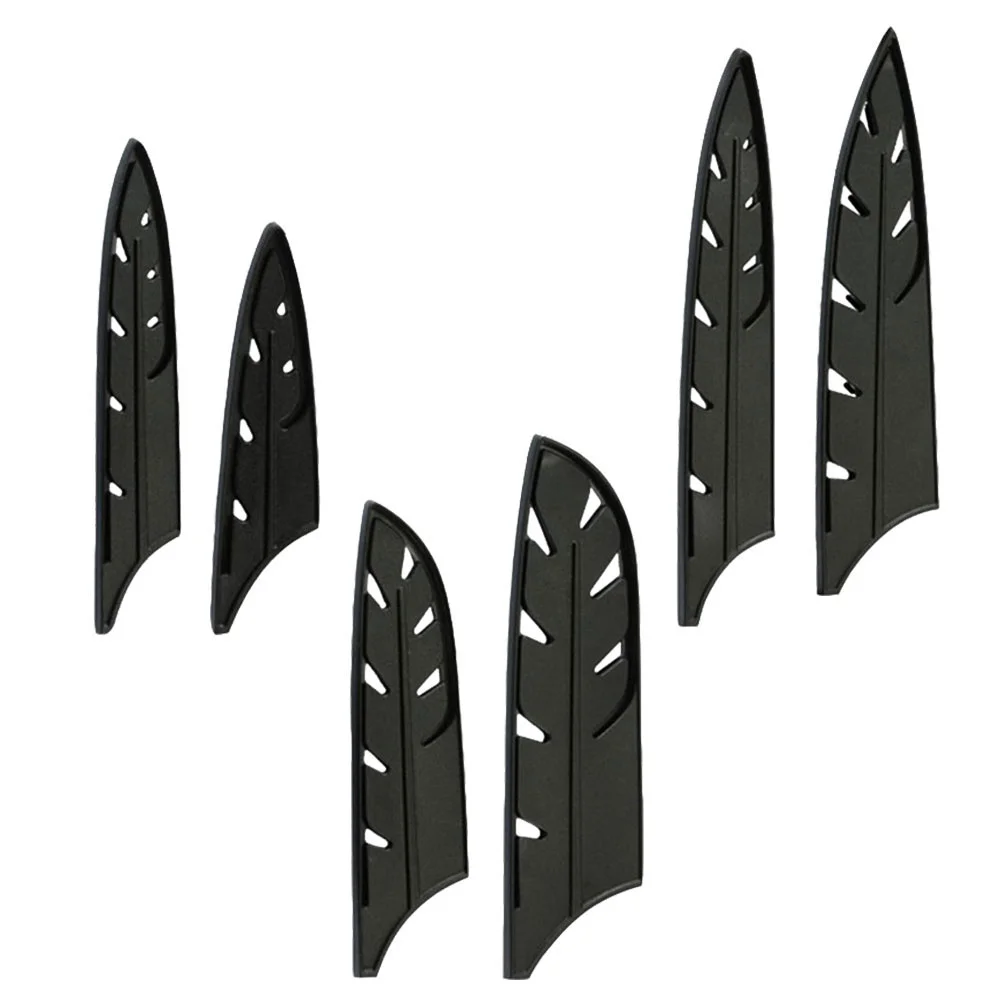 

6Pcs Plastic Knives Covers Knives Protectors Knives Sleeve Knives Sheathes