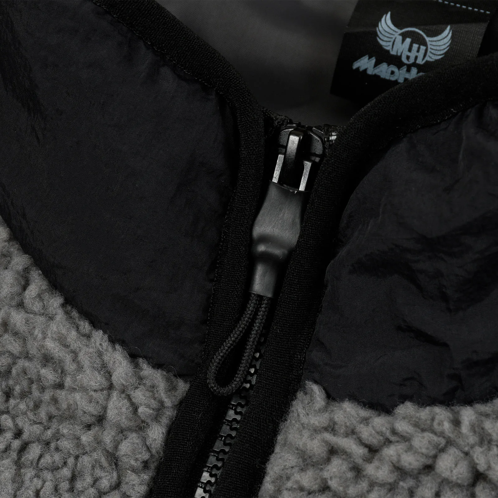 Мужская осенняя куртка из овечьей шерсти свободная в стиле пэчворк цветная