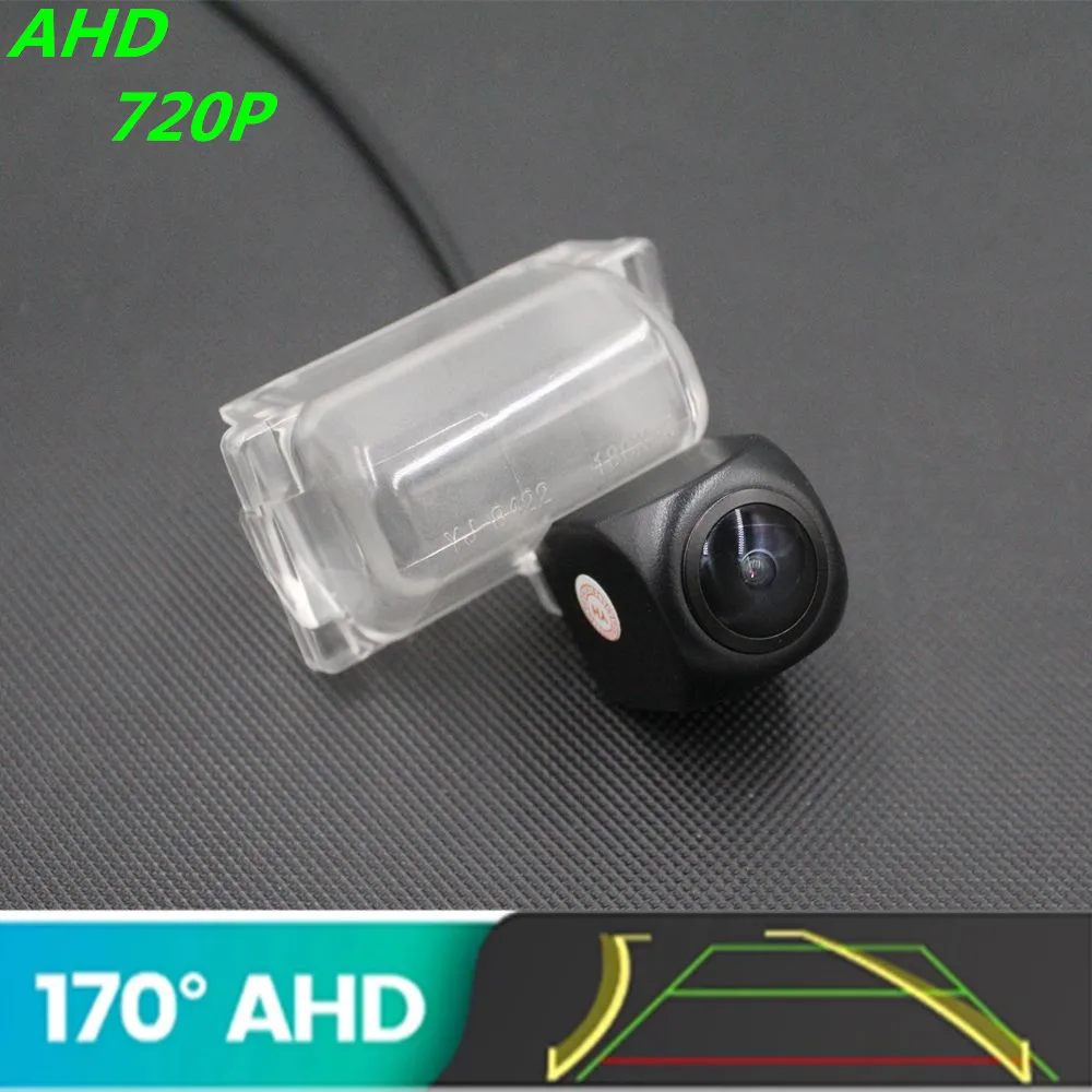 

AHD 720P Trajectory Fisheye Car Rear View Camera For Mazda CX-5 2017 2018 2019 CX-9 2016 2017 2018 2019 Reverse Vehicle Monitor