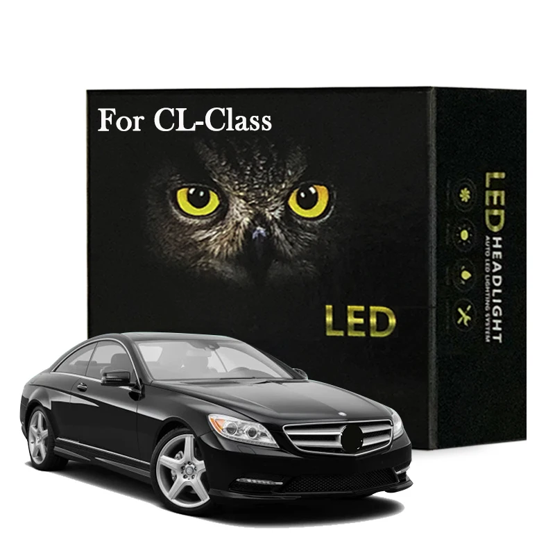 

Led Interior Light Kit For Mercedes Benz CL Class W215 W216 C215 C216 CL500 CL600 W140 C140 LED Bulbs Canbus