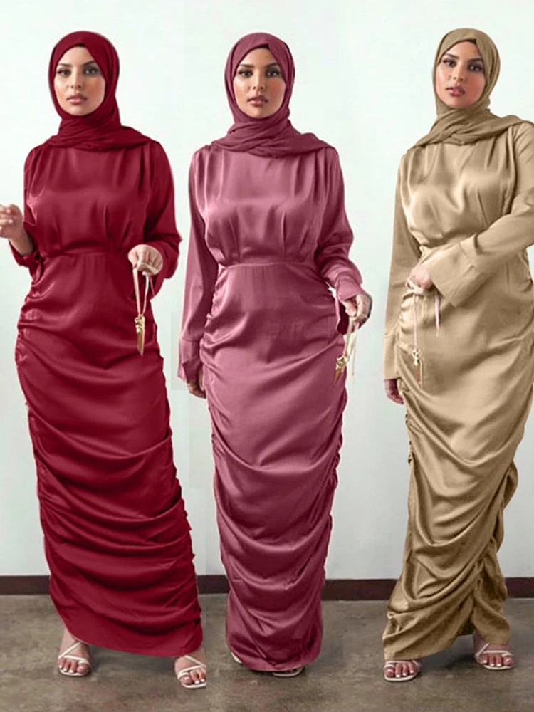 

Stain Morocco Dress Women Muslim Abaya Plus Size Abayas Hijab Dubai Largos Turkey Islam Kaftan Longue Musulmane Vestidos Ramadan