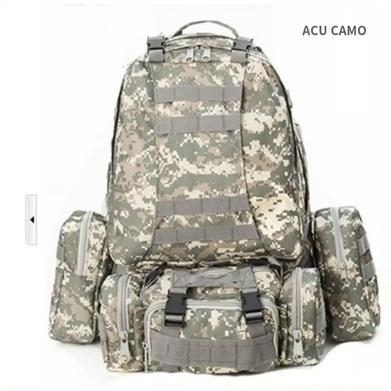 

Outdoor Military Rucksacks 50L Waterproof Tactical backpack Sports Camping Hiking Trekking Fishing Hunting Bag Military Backpack