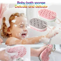 sponge bath ball shower rub for whole body exfoliation wash tool cuticle skin remover scrubber body brush bathroom accessories
