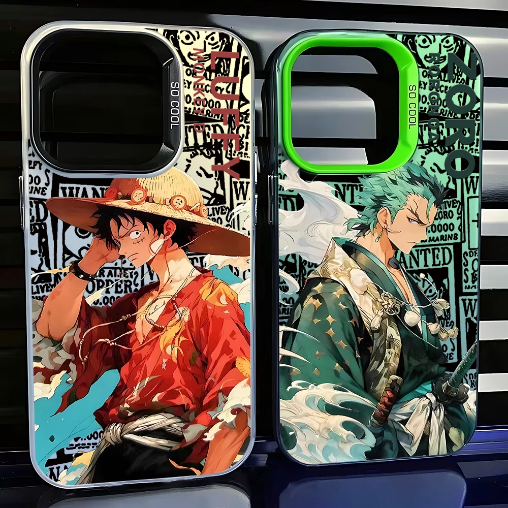 Фото Крутой аниме-чехол One Piece с Зоро для Xiaomi Mi 15T 14T 14 13 12 12T 11 Lite Poco X7 X6 F7 F6 X5 F4 GT Pro Ultra 4G 5G №1