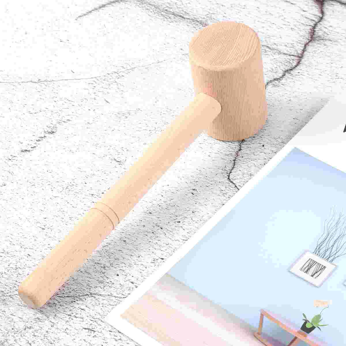 

Household Mini Hammer Kidcraft Playset Wood Mallet Childrens Toys Food Hand Sewing