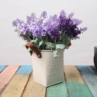 special flower basket eco friendly solid color flower holder multi use metal plant basket for yard flower pot