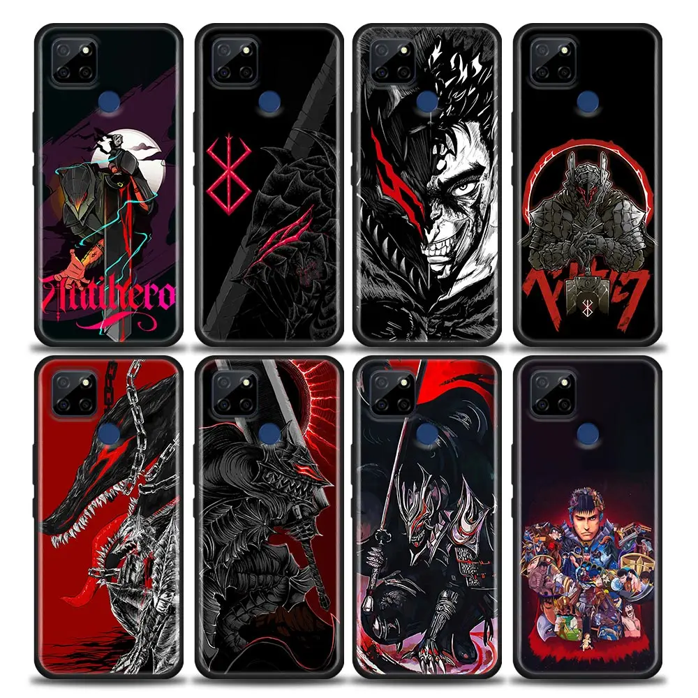 

Anime Berserk Guts Cartoon Comic Phone Case For Oppo Realme C35 C20 C25 C21 C12 C11 C2 A53 A74 A16 A15 A9 A54 A95 A93 A31 A52 A5