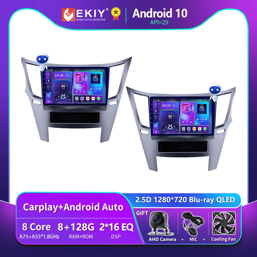 

EKIY T900 Car Radio 2 Din Android For Subaru Outback 4 Legacy 5 2009-2014 Multimedia GPS Video Player Navigation Carplay Stereo