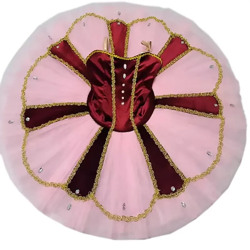 Платье Balerina Closes the Panekuk Girl Professional Ballet Новый балетный костюм Балетные танцы для