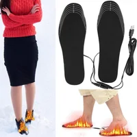 Стельки С Подогревом Для Обуви. Электрические Грелки Для Ног. Ультрасовременные Кожаные Моющиеся Обогреватели Для Ног. Комфор...