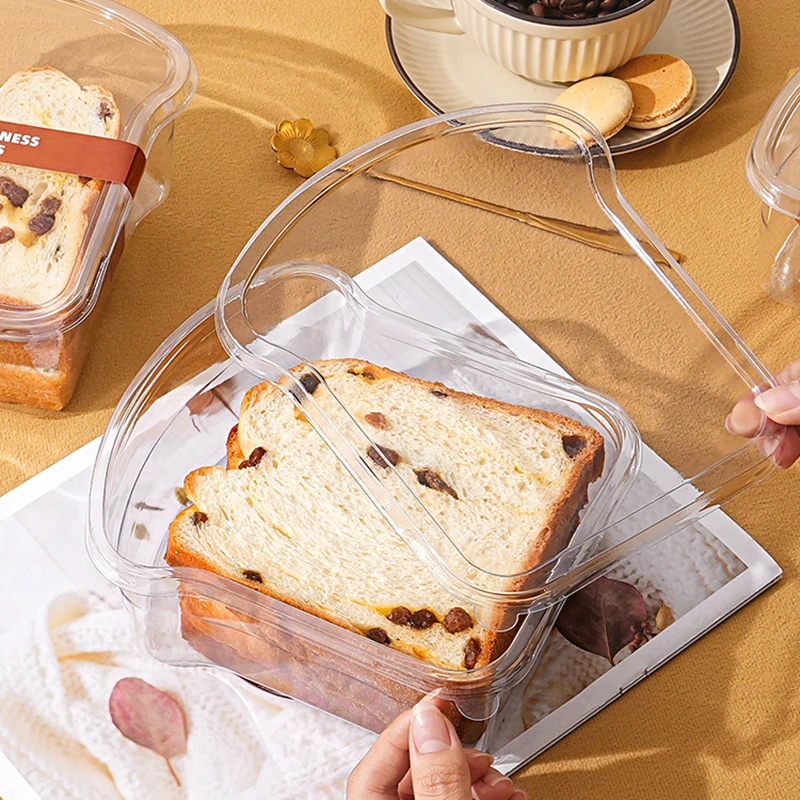 10 шт. упаковочная коробка для сэндвич-бургер тостовый хлеб маслостойкий