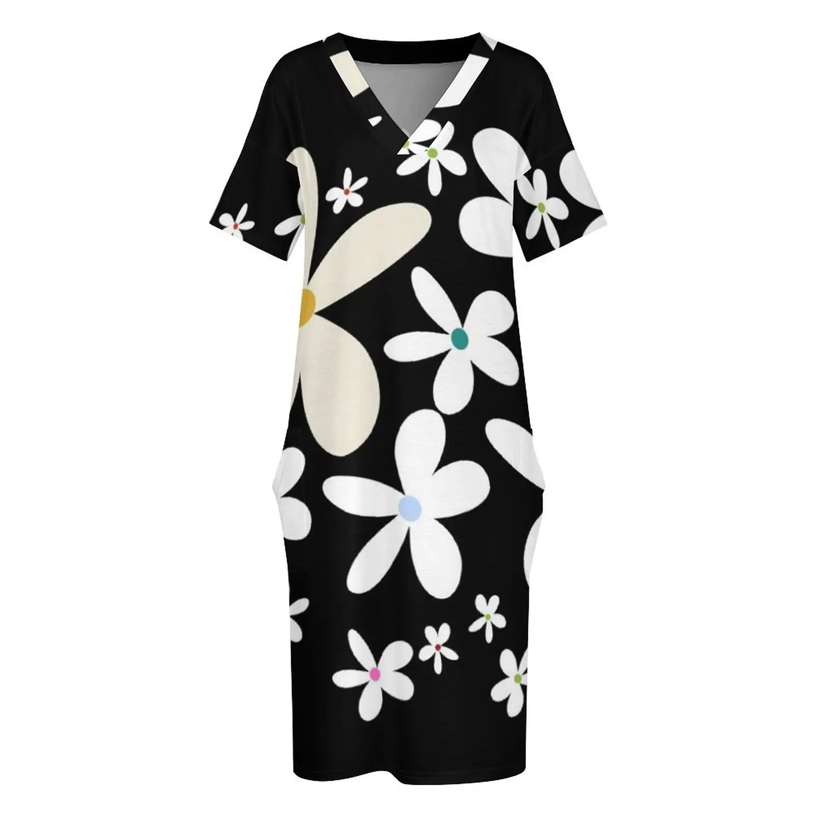 Счастливый РЕТРО БЕЛЫЙ АБСТРАКТНЫЙ МНОЦВЕТНЫЙ ДИЗАЙН ЗАБАВНЫЙ ВИНТАЖНЫЙ ДЛЯ