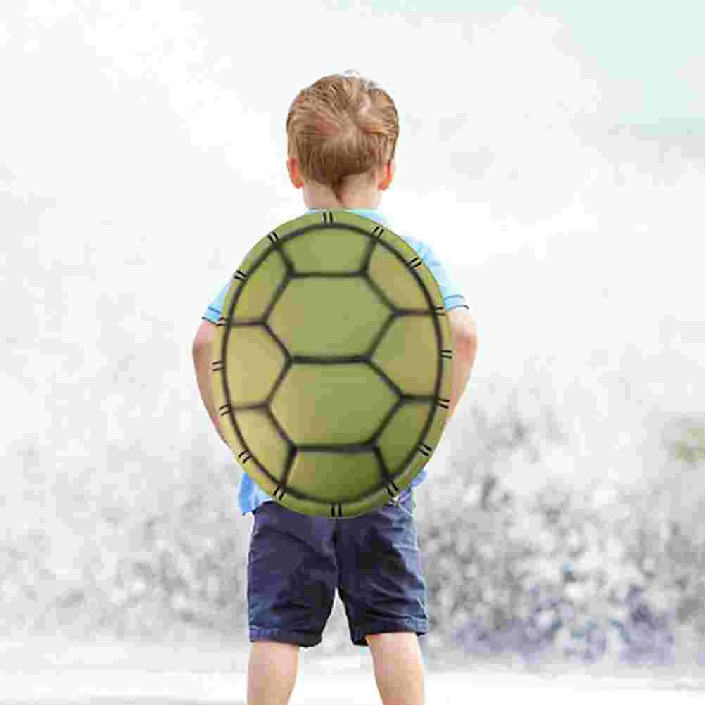 

2 PCS Accessories Simulated Turtle Shell Child Prom Props Tortoise Toys Eva Novelty