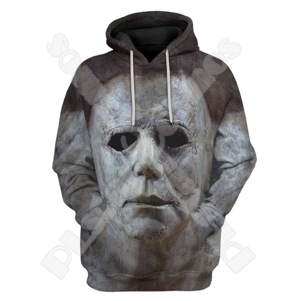 Хэллоуин косплей Череп ужас фильм ужасов винтажная забавная Ретро Уличная