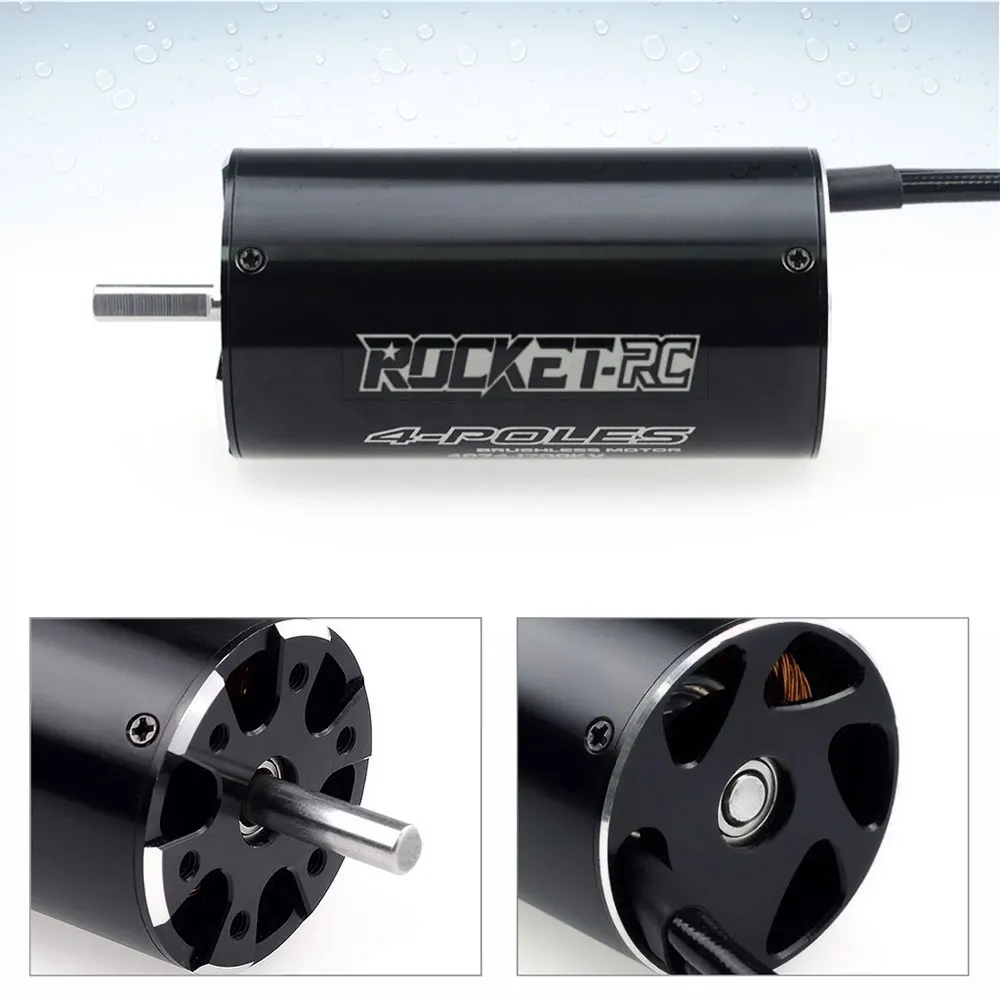 Фото Rocket-RC 4092 1250 кВ 1520 кВ водонепроницаемый бессенсорный бесщеточный двигатель 40-л куртка водяного охлаждения для 1000 мм (или выше) RC части лодки №5