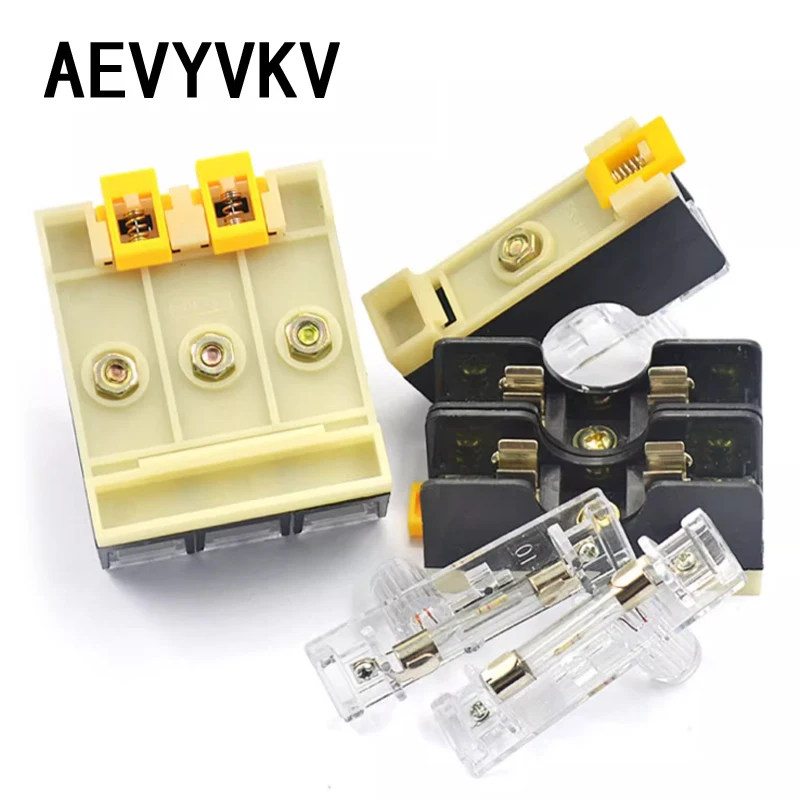 Стеклянный держатель плавкого предохранителя 6x30 мм 220 В фотоэлемент FS102 FS103