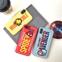 bandai marvel avengers phone cases for iphone 13 12 11 pro max xr xs max 8 x 7 se 2020 soft back cover