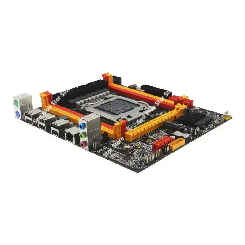 Фото Новая материнская плата X79-VG2 для настольных ПК с поддержкой протокола NVME M.2, совместимая с E5-2689/2690 №1