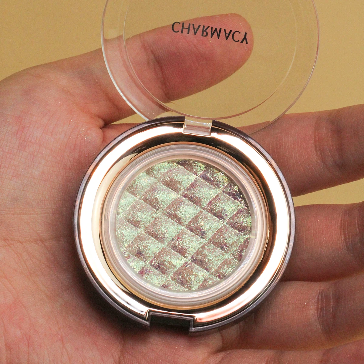 CHARMACY Duochrome Highlight Shiny Chameleon Eyeshadow Waterproof Longstay Eye Shadow Multichrome Eyeshadows Glitter |